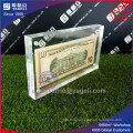 Factory 2 Sides Popular Style Acrylic Money Frame